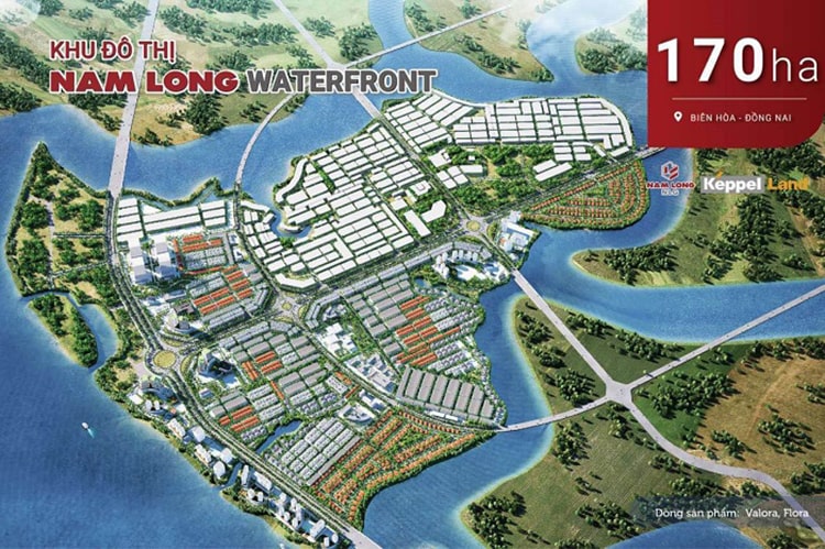 Khu đô thị Izumi City Đồng Nai - Thành phố Waterfront City Biên Hòa của Nam Long Group