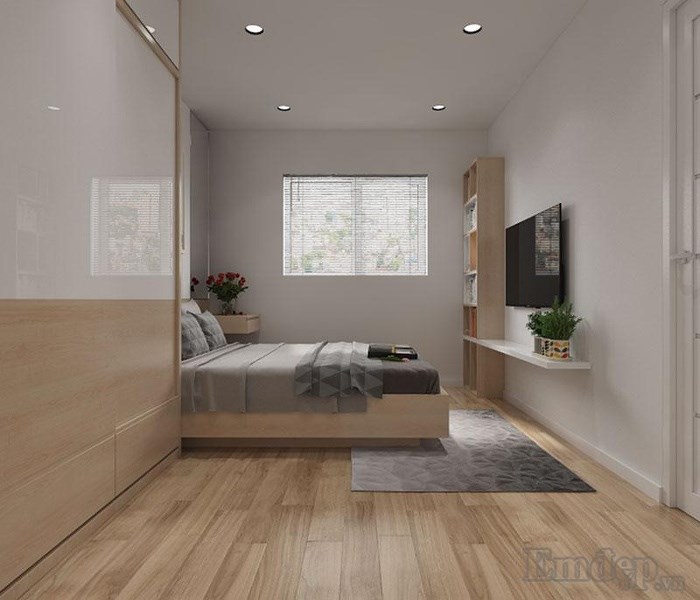 thiet ke can ho 60 m2 dep tecco town