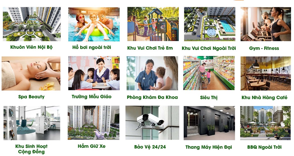 tiện ích căn hộ chung cư Tecco Skyville thanh trì tứ hiệp