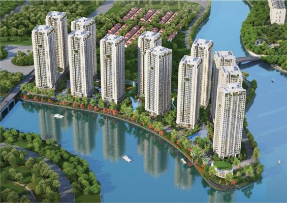 Phối cảnh dự án Datxanh Homes Riverside