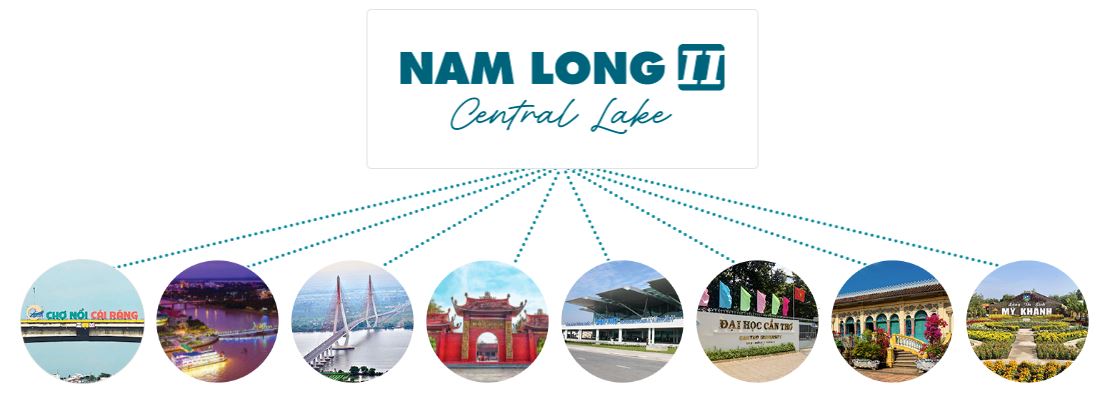 vị trí liên kết vùng của khu dân cư Nam Long Cần Thơ Central Lake