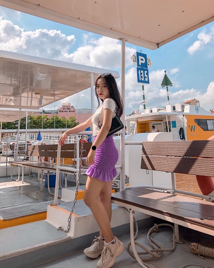 checkin Thành phố Hồ Chí Minh từ tàu buýt sông Sài Gòn - Saigon Water Bus