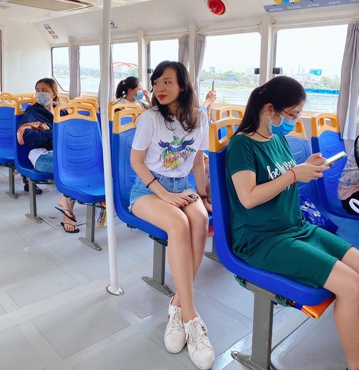 checkin Thành phố Hồ Chí Minh từ tàu buýt sông Sài Gòn - Saigon Water Bus