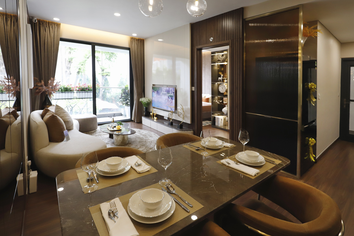 thiết kế nhà mẫu căn hộ Akari City Bình Tân Võ Văn Kiệt