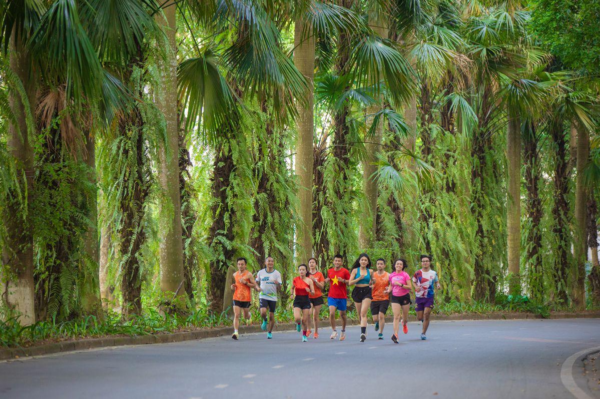 chạy bộ cùng ecopark