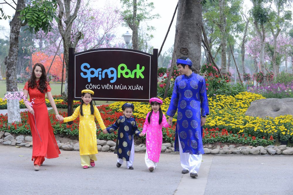 công viên mùa xuân Ecopark - lễ hội hoa xuân lớn nhất miền Bắc công viên mùa xuân Ecopark - lễ hội hoa xuân lớn nhất miền Bắc