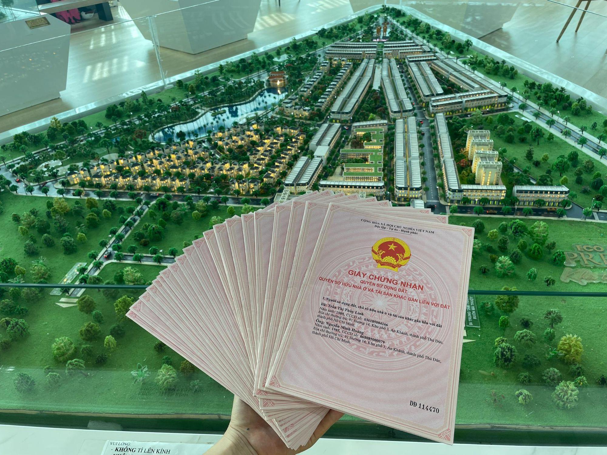 sổ hồng - pháp lý dự án EcoCity Premia