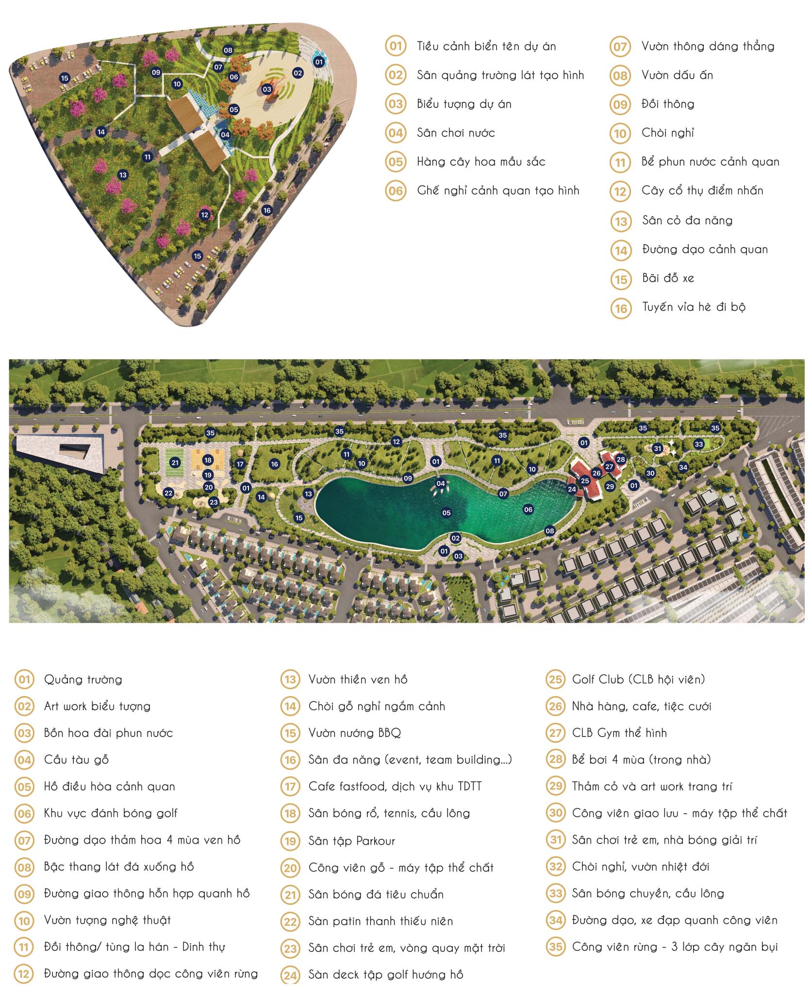 bản đồ tiện ích dự án khu đô thị EcoCity Premia Buôn Ma Thuột - Đăk Lăc