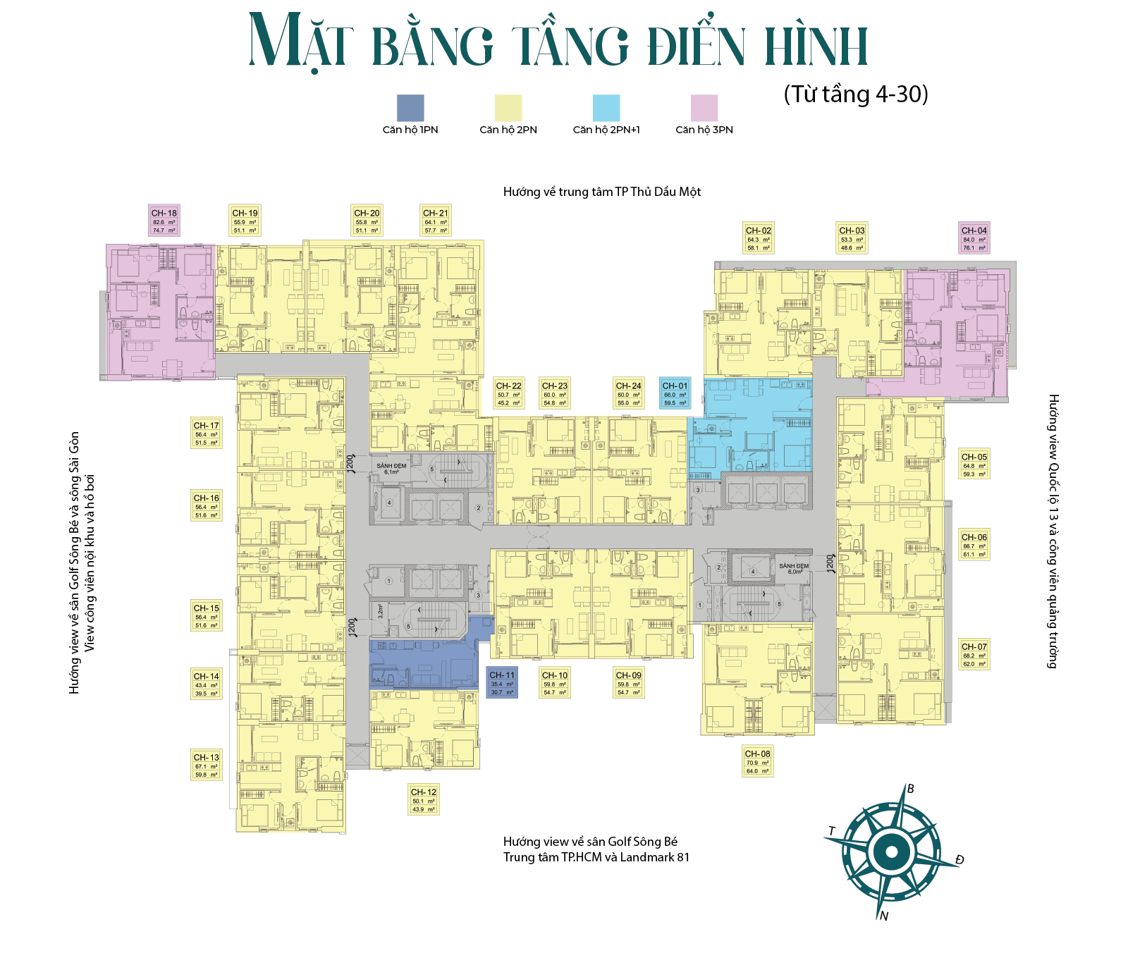DatXanh Homes ParkView mat bang diamond boulevard diamondboulevard vn