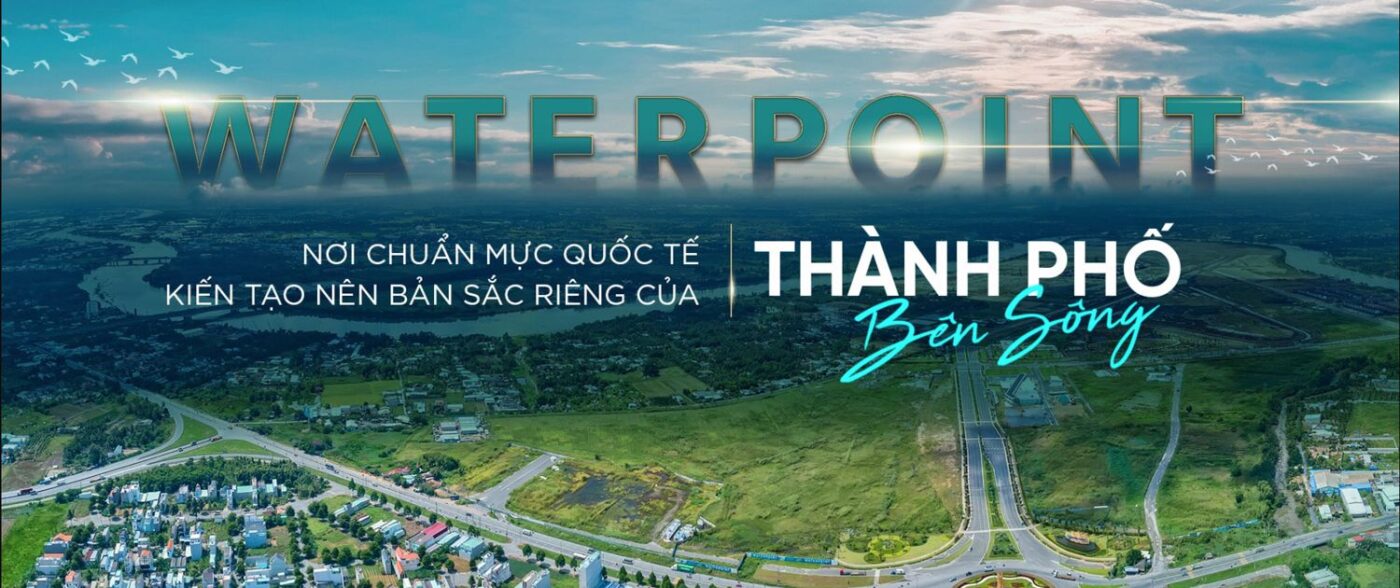 vị trí khu đô thị Waterpoint tại Bến Lức Long An