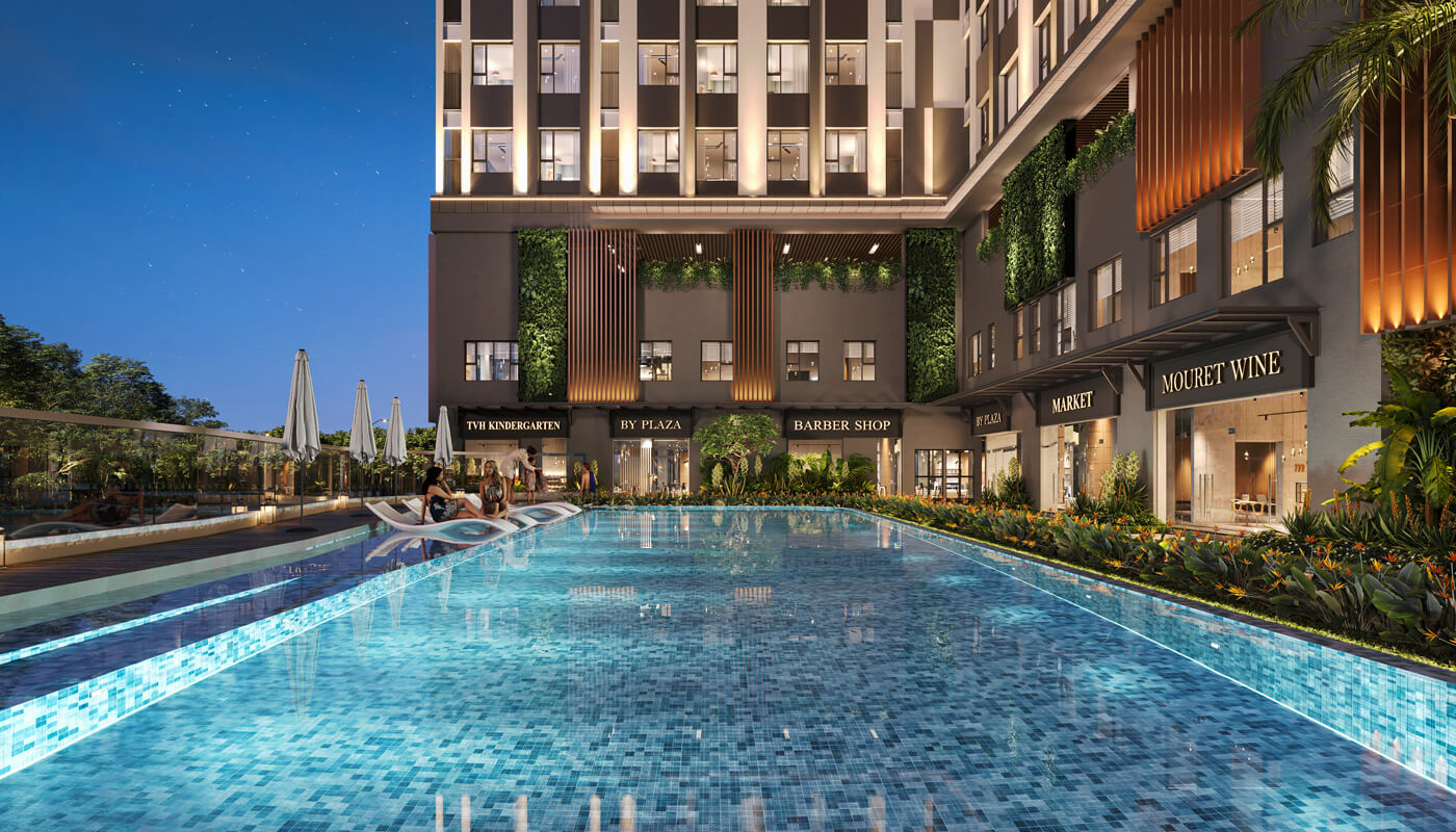 Hồ bơi FRESIA RIVERSIDE TÂN VẠN