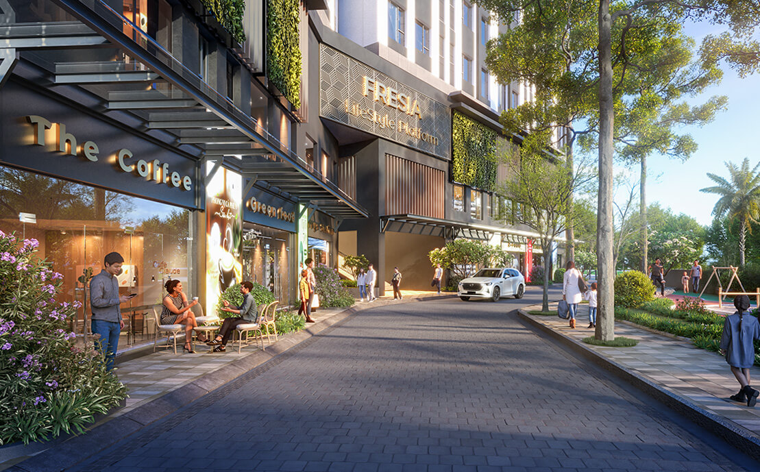 Shophouse Fresia Riverside