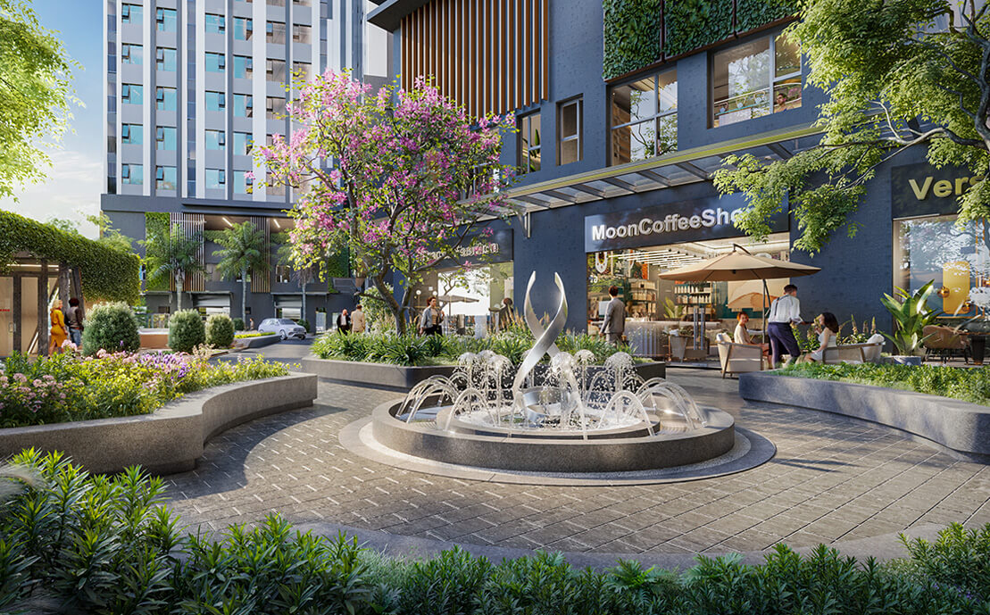 Khu vui chơi, sân vườn trong nhà