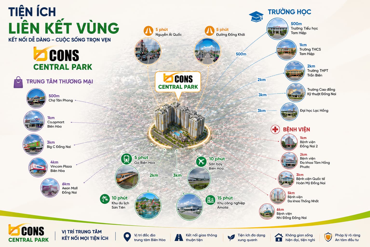Bcons Central Park từ A - Z | Có nên xuống tiền? vi tri bcons central park 2